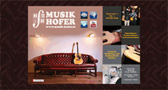 Desktop Screenshot of musik-hofer.at